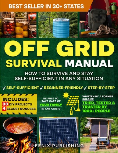 Off grid survival book diy - survival,