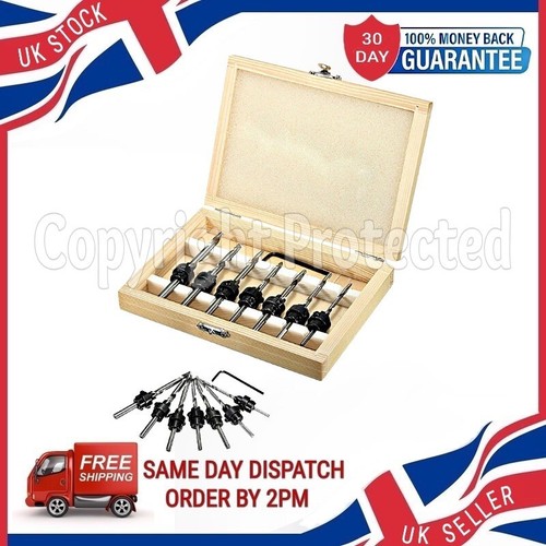 7pc wood drill - drill, set