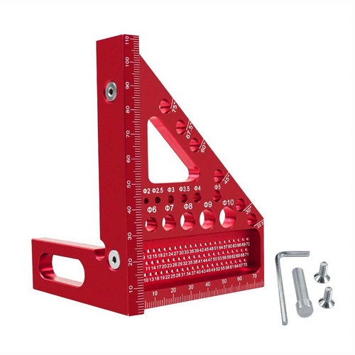 Woodworking square protractor - woodworking,
