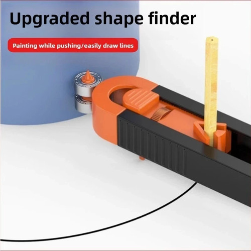 Profile scribing ruler - scribing, contour