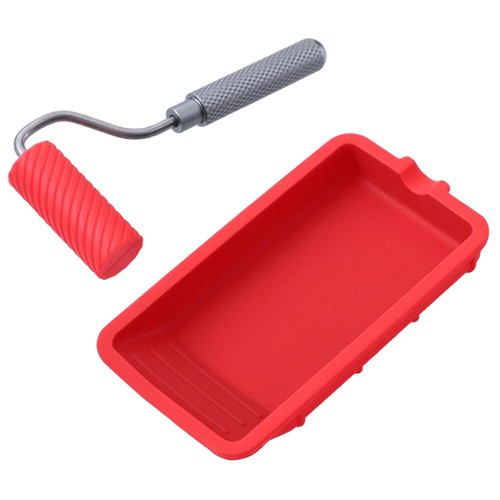 Glue roller set silicone - silicone,