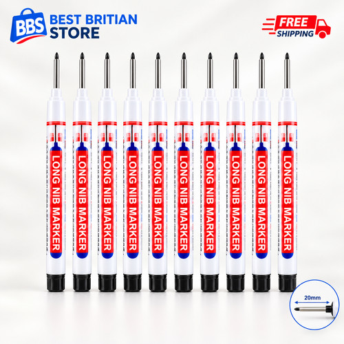 10pcs deep hole marker pen - 10pcs,