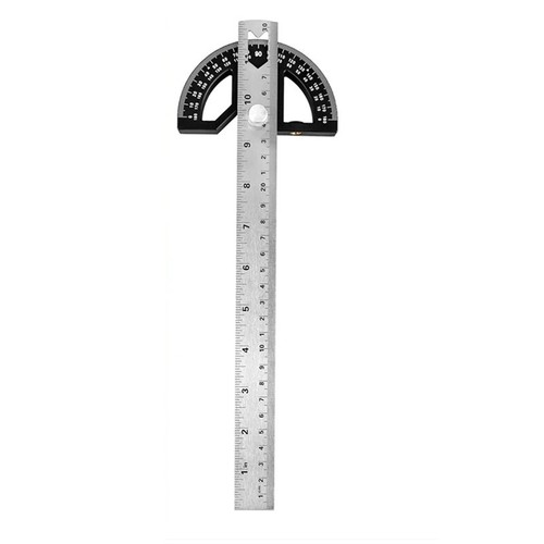 Adjustable protractor - 12", /