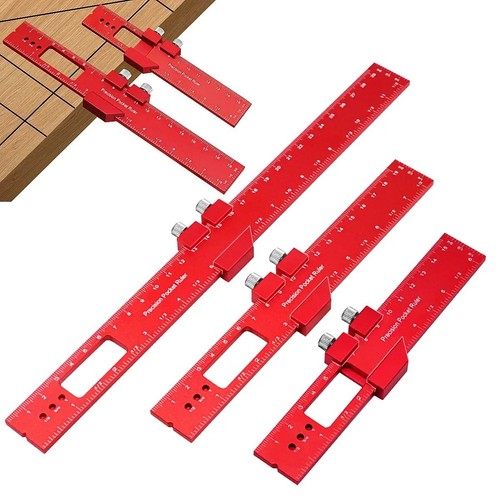Carpentry marking ruler with - ruler,