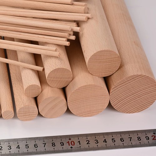 Wooden dowel rod 4mm 500mm - wooden,
