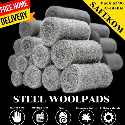 96x steel wire wool - steel, top