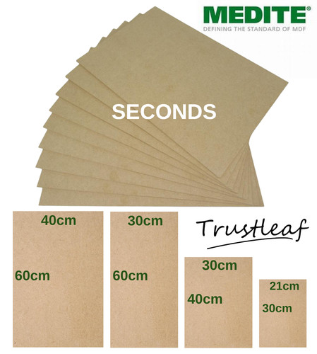 Medite mdf sheet 3mm 4mm - 3mm,