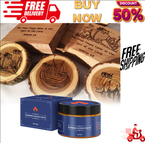 Wood burning gel - wood, apply