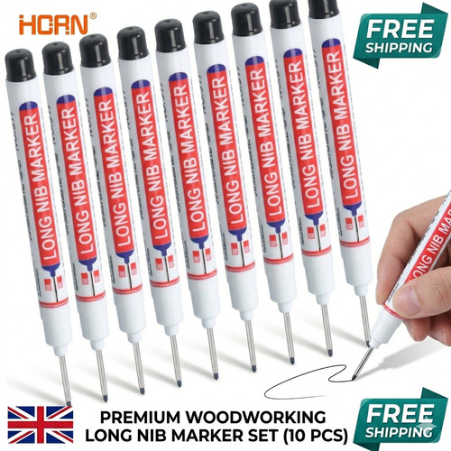 10pcs deep hole marker pen - deep, set