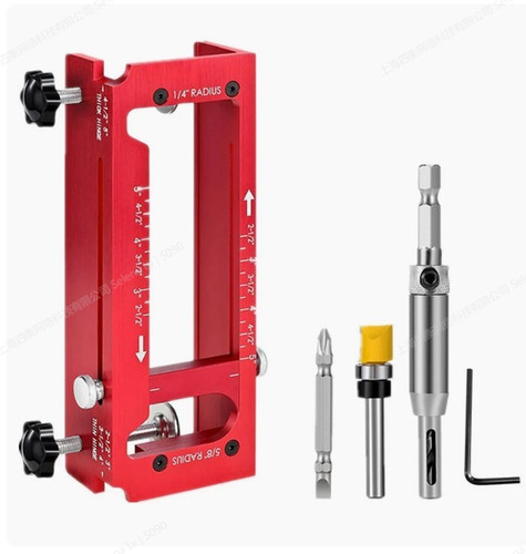 Door hinge jig template kit - door,