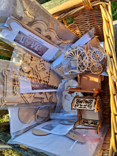 Mixture mdf craft blanks - mixture,