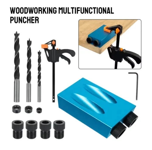 15pcs pocket hole - jig, kit
